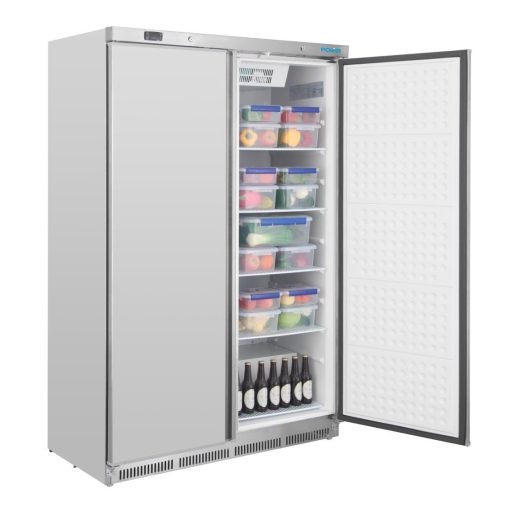 Polar C-Series Double Door Fridge Stainless Steel (CZ783)