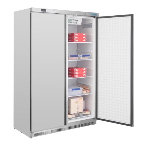 Polar C-Series Double Door Freezer Stainless Steel (CZ784)