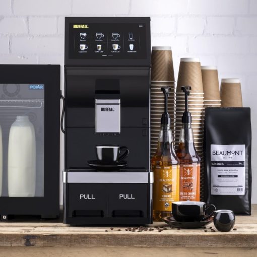 Buffalo Bean to Cup Coffee Machine with Large Touchscreen (GM949)