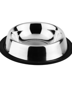 Bolero Stainless Steel Small Dog Bowl 150mm (HC397)