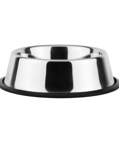 Bolero Stainless Steel Medium Dog Bowl 200mm (HC398)