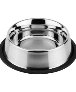 Bolero Stainless Steel Large Dog Bowl 230mm (HC399)