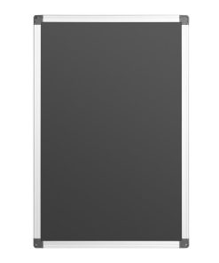 Olympia Black Magnetic Board 400x600mm (HS806)