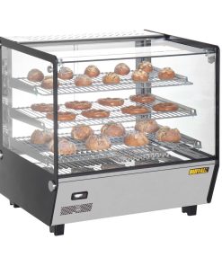 Buffalo Square Countertop Heated Display Merchandiser 120Ltr (HW923)