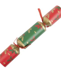 Fiesta Recyclable Plastic Free Christmas Crackers 12 Pack of 25 (HW959)