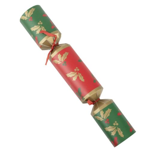 Fiesta Recyclable Plastic Free Christmas Crackers 12 Pack of 25 (HW959)