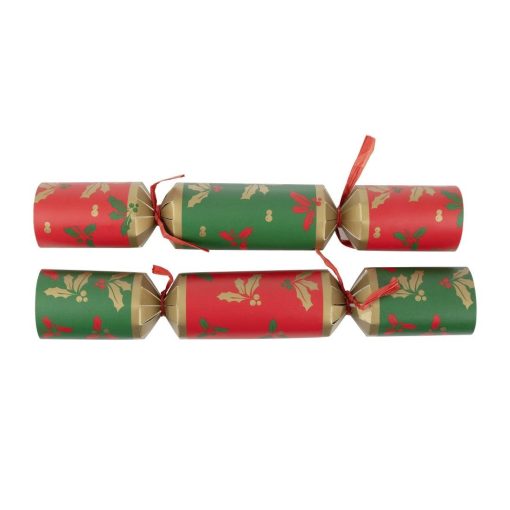 Fiesta Recyclable Plastic Free Christmas Crackers 12 Pack of 25 (HW959)