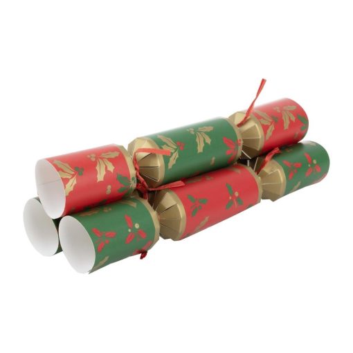 Fiesta Recyclable Plastic Free Christmas Crackers 12 Pack of 25 (HW959)