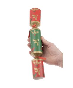 Fiesta Recyclable Plastic Free Christmas Crackers 12 Pack of 25 (HW959)