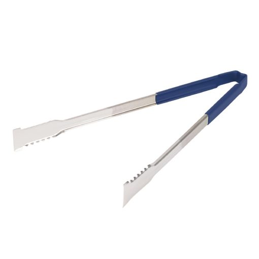 Vollrath Versagrip Tongs Flat Blue 16 (HW992)