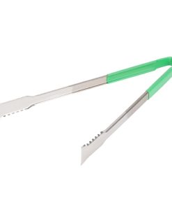 Vollrath Versagrip Tongs Flat Green 16 (HW996)