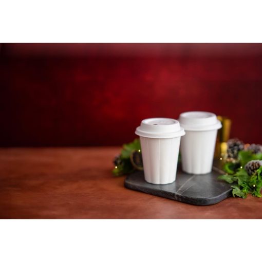 Vegware Nourish Moulded Fibre Hot Cup 89-Series 12oz Pack of 500 (HX485)