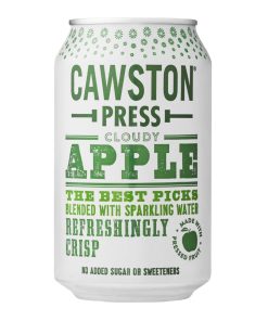 Cawston Press Sparkling Cloudy Apple Drink 330ml Pack of 24 (HY395)