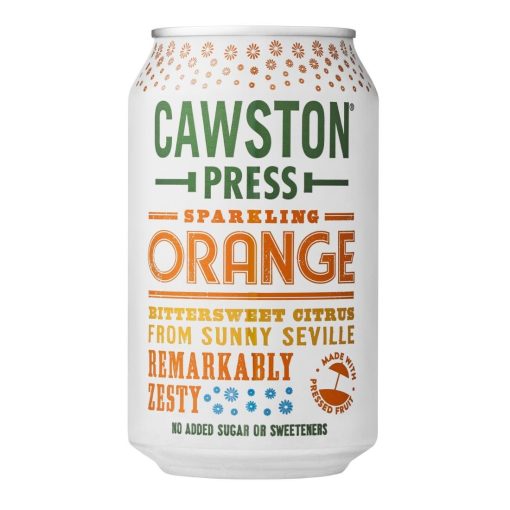 Cawston Press Sparkling Orange Drink 330ml Pack of 24 (HY399)