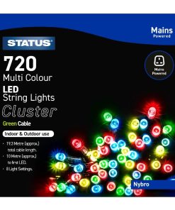 Status Nybro 720 Multi Coloured LED Indoor-Outdoor String Lights (HY742)