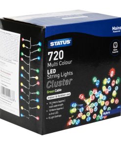 Status Nybro 720 Multi Coloured LED Indoor-Outdoor String Lights (HY742)