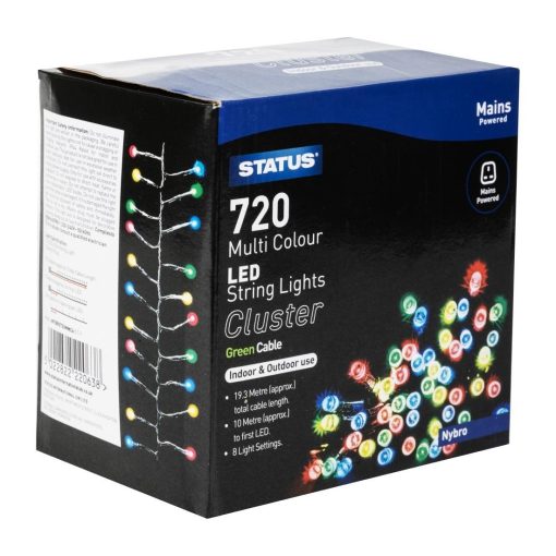 Status Nybro 720 Multi Coloured LED Indoor-Outdoor String Lights (HY742)