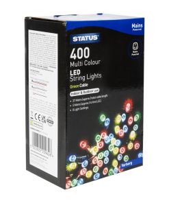 Status Varberg 400 Multi Coloured LED Indoor-Outdoor String Lights (HY743)