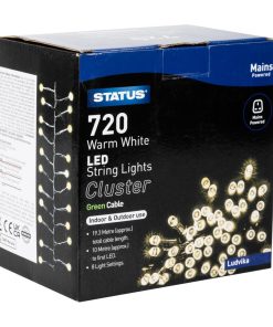 Status Ludvika 720 Warm White LED Indoor-Outdoor String Lights (HY744)