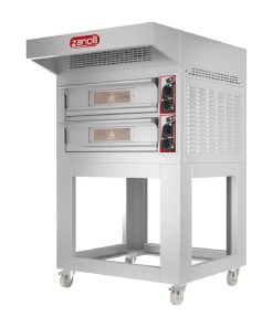 Zanolli EP70 4-MC Single Deck Electric Pizza Oven with stand (HZ013-1PH)