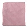 Rubbermaid Economy Microfibre Cloth Pink 400x400mm Pack of 12 (HZ150)