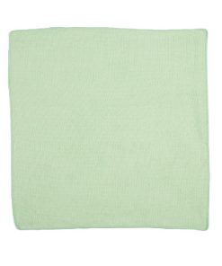 Rubbermaid Economy Microfibre Cloth Green 400x400mm Pack of 12 (HZ151)