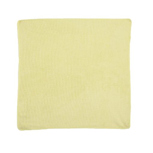 Rubbermaid Economy Microfibre Cloth Yellow 400x400mm Pack of 12 (HZ153)