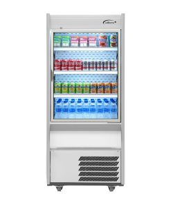 Williams Slimline Gem Multideck Fridge Stainless with Hinged Front Door R70-SCD-HFD (HZ271)