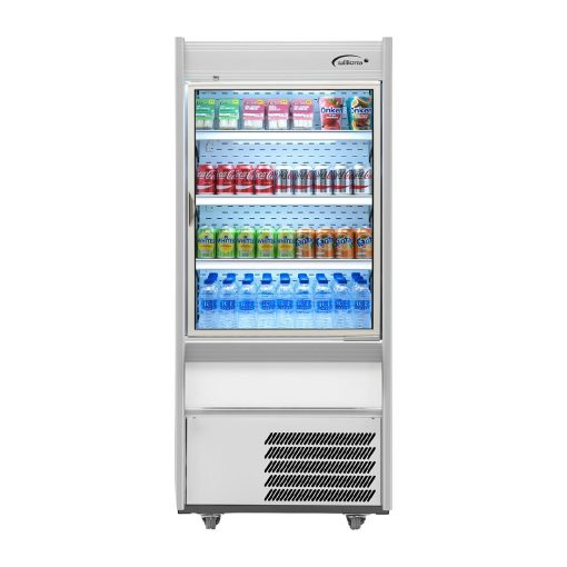 Williams Slimline Gem Multideck Fridge Stainless with Hinged Front Door R70-SCD-HFD (HZ271)