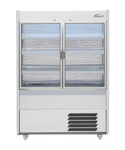 Williams Slimline Gem Multideck Fridge Stainless with Hinged Front Door R125-SCD-HFD (HZ275)