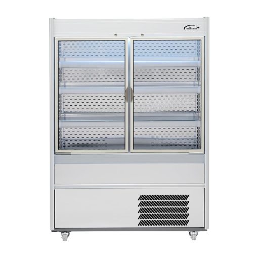 Williams Slimline Gem Multideck Fridge Stainless with Hinged Front Door R125-SCD-HFD (HZ275)