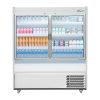 Williams Slimline Gem Multideck Fridge White with Hinged Front Door R150-WCD-HFD (HZ276)