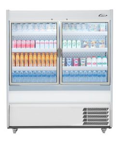 Williams Slimline Gem Multideck Fridge White with Hinged Front Door R150-WCD-HFD (HZ276)