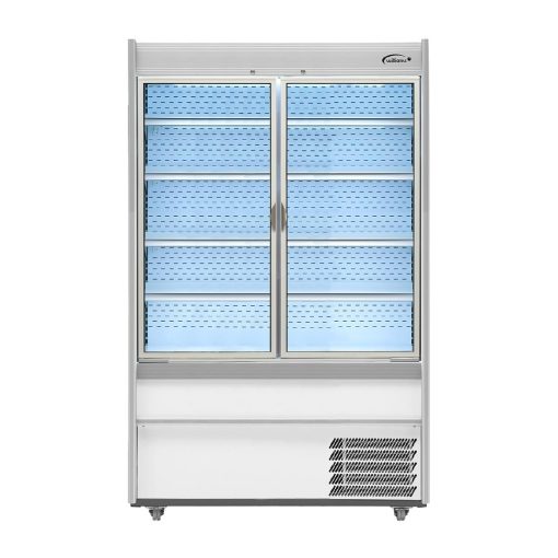 Williams M-Series Gem Multideck Fridge White with Hinged Front Door M125-WCD-HFD (HZ284)