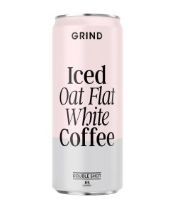 Grind Iced Oat Latte Coffee Cans 250ml Pack of 8 (KA274)