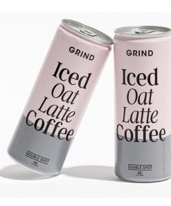 Grind Iced Oat Latte Coffee Cans 250ml Pack of 8 (KA274)