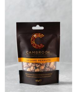 Cambrook Caramelised Sesame Peanuts Snack Pack 45g Pack of 12 (KA480)