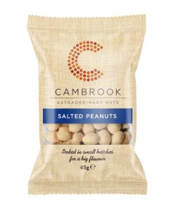 Cambrook Baked Salted Peanuts Snack Pack 45g Pack of 24 (KA481)