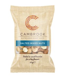 Cambrook Baked Salted Mixed Nuts Snack Pack 45g Pack of 24 (KA485)