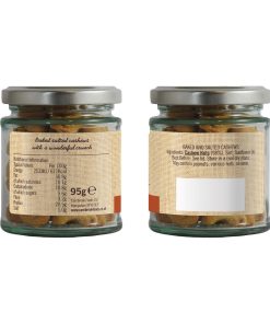 Cambrook Baked Salted Cashews Glass Jar 95g Pack of 15 (KA489)