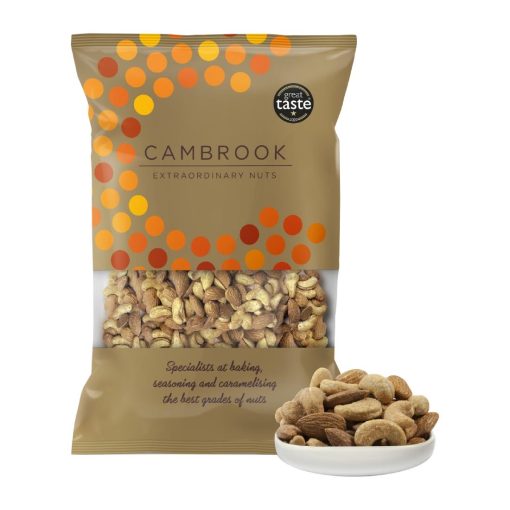 Cambrook Smoked Almond and Smoked Cashew Mix Bulk Pack 1kg (KA493)