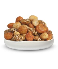 Cambrook Salted Smoked Caramelised and Spiced Mixed Nuts Bulk Pack 1kg (KA496)