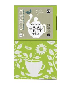 Clipper Fairtrade Organic Earl Grey Tea - Envelope String and Tag Pack of 250 (KA505)