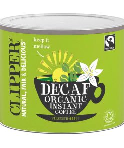 Clipper Fairtrade Organic Decaf Coffee 500g (KA508)