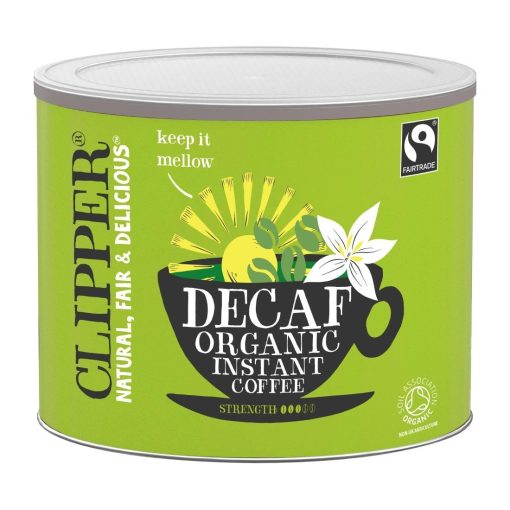 Clipper Fairtrade Organic Decaf Coffee 500g (KA508)