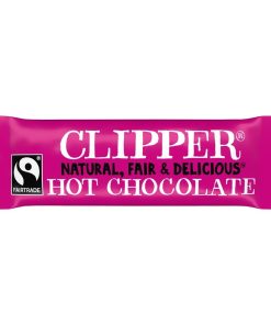 Clipper Fairtrade Seriously Velvety Hot Chocolate Sticks 28g Pack of 100 (KA510)