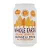 Whole Earth Organic Sparkling Orange and Lemon Drink 330ml Pack of 24 (KA525)