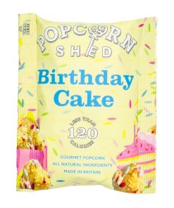 Popcorn Shed Birthday Cake Popcorn Snack Pack 24g Pack of 16 (KA530)