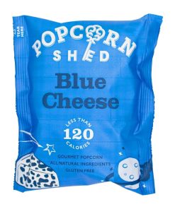 Popcorn Shed Blue Cheese Popcorn Snack Pack 16g Pack of 16 (KA531)