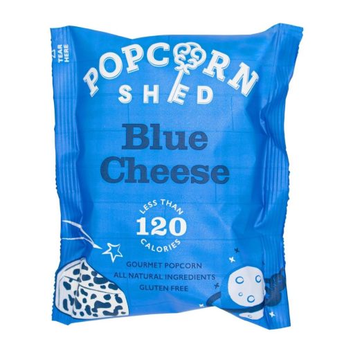 Popcorn Shed Blue Cheese Popcorn Snack Pack 16g Pack of 16 (KA531)